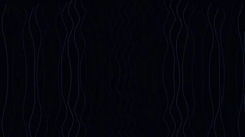 Seamless Horizontal Wave Flow Rhythmic Blue Vertical Lines Animation Stock Footage 334808457