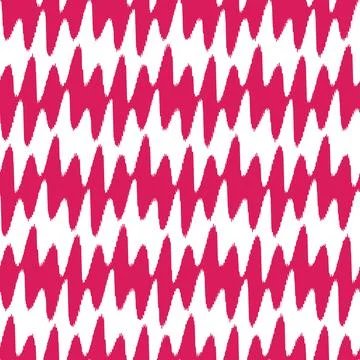 Seamless horizontal wave pattern. Vector illustration. Stock Illustration
