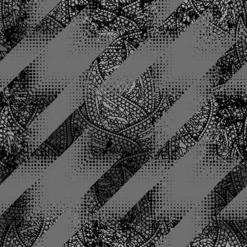 Seamless Hounds-tooth pattern Stockillustratie