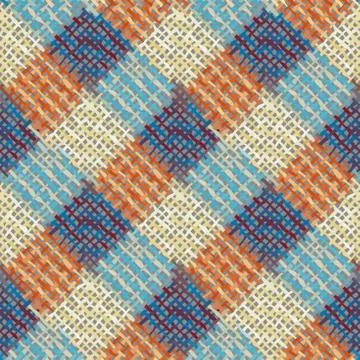 Seamless Hounds-tooth pattern Stock Illustration