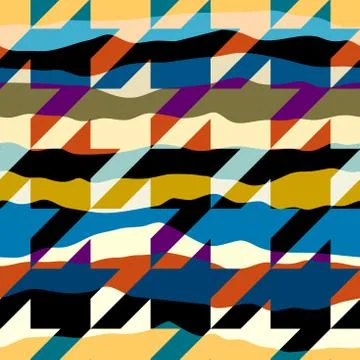 Seamless Hounds-tooth pattern 스톡 일러스트