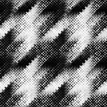 Seamless Hounds-tooth pattern Illustrazione stock