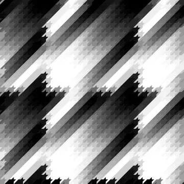 Seamless Hounds-tooth pattern Stock Illustration