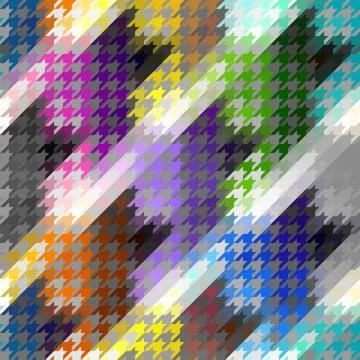 Seamless Hounds-tooth pattern 库存插图