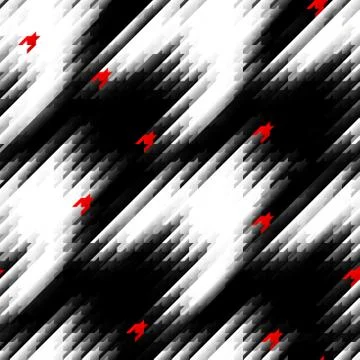 Seamless Hounds-tooth pattern Stock Illustration