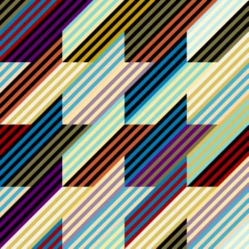 Seamless Hounds-tooth pattern Vector Illustration. Illustrazione stock