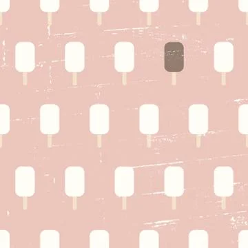 Seamless ice cream background Stock-Illustration