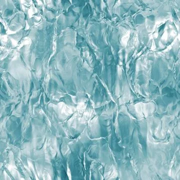 Seamless ice texture (abstract winter background) Stock Illustration
