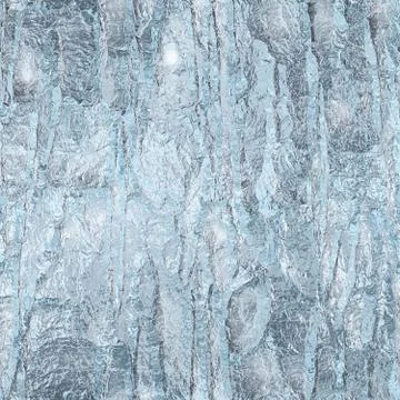 Seamless ice texture Illustrazione stock