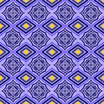 Seamless Ikat ethnic traditional pattern geometric abstract folklore orname.. Stock Illustration