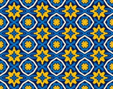 Seamless Ikat ethnic traditional pattern geometric abstract folklore orname.. Stock Illustration