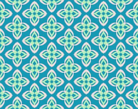 Seamless Ikat ethnic traditional pattern geometric abstract folklore orname.. Stock Illustration