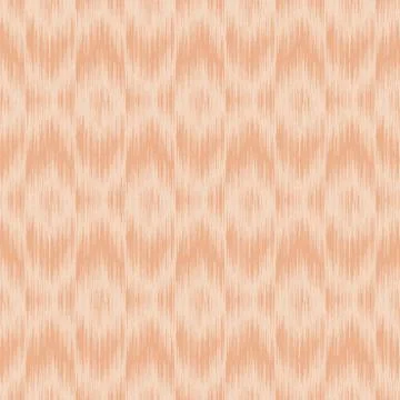 Seamless ikat pattern in beige Illustrazione stock