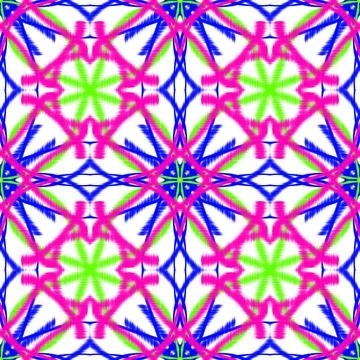 Seamless ikat pattern Illustrazione stock