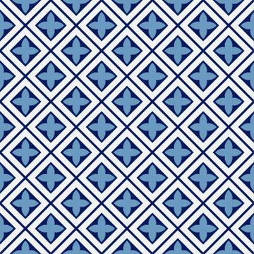 Seamless illustration - tile pattern Stock Illustration