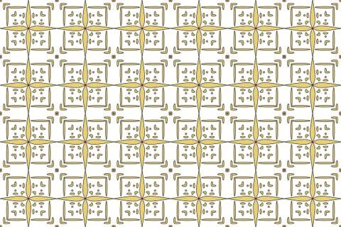 Seamless image of the elements gold color. Illustrazione stock