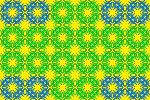 Seamless image of the elements green, blue, yellow  color Stock Illustration