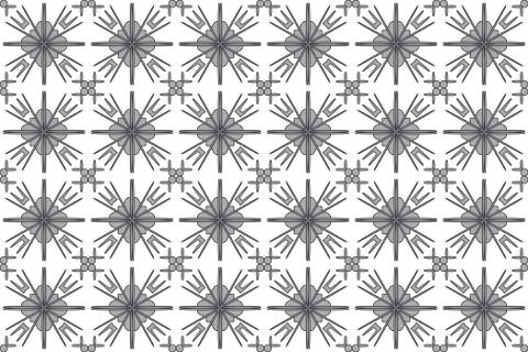 Seamless image of the elements silveer color Stock Illustration