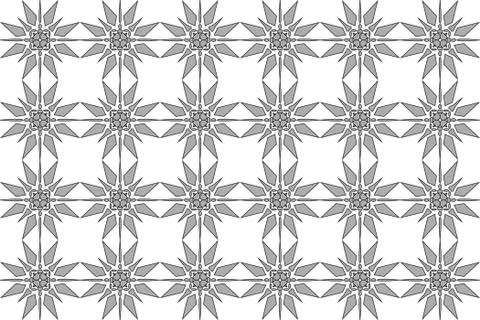 Seamless image of the elements silveer color Stock Illustration