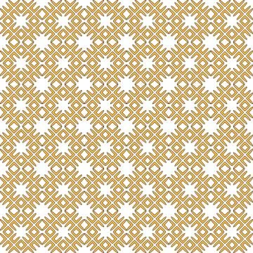 Seamless image of the elements yellow gold color. Stock Illustration