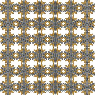 Seamless image of the elements yellow gold and silver color. 스톡 일러스트