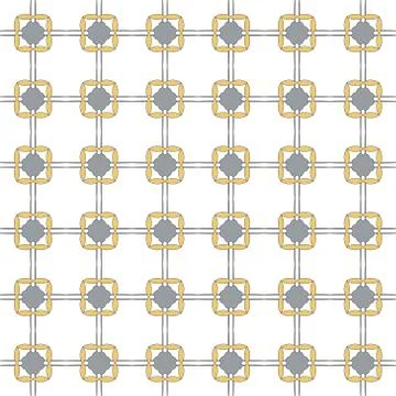 Seamless image of the elements yellow gold and silver color 스톡 일러스트