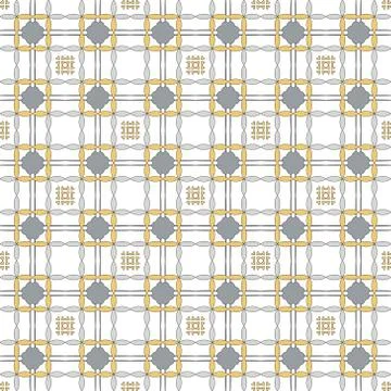 Seamless image of the elements yellow gold and silver color 스톡 일러스트