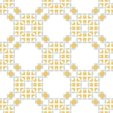 Seamless image of the elements yellow gold and silver color Illustrazione stock