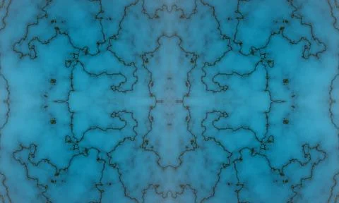 Seamless image Notches cracking on turquoise surfaces. Wallpaper for backgrou Stock Illustration