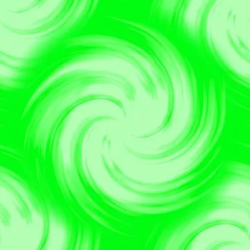 Seamless image of a white galaxy on a green background. Green abstraction.  Stock Illustration