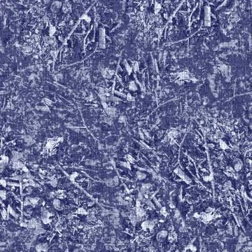 Seamless indigo washed stripe texture. Blue woven boro linen cotton dyed effect Stock Illustration