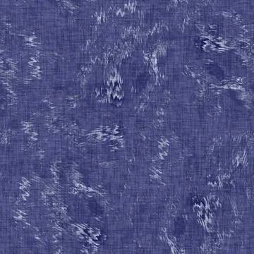 Seamless indigo washed stripe texture. Blue woven boro linen cotton dyed effect Stock Illustration