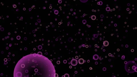 Seamless Infinity Bubbles Looped Background Stock Footage 205101421