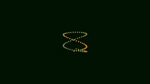 Seamless infinity symbol line animation loop on black background Stock Footage 341058792