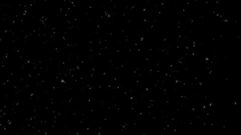 Seamless intense snowfall animation on dark background for winter scenes Stock Footage 313079406