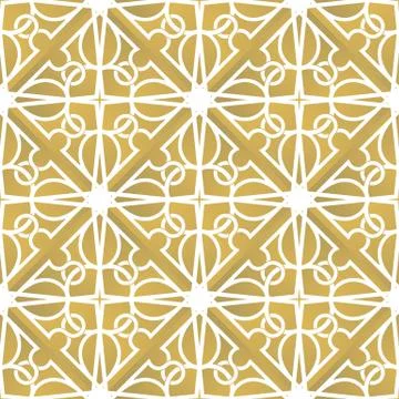 Seamless interlacing pattern Stock Illustration