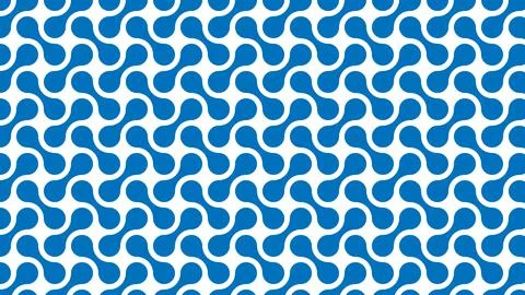 Seamless  interlocking shape pattern abstract, pattern background design Stock Illustration