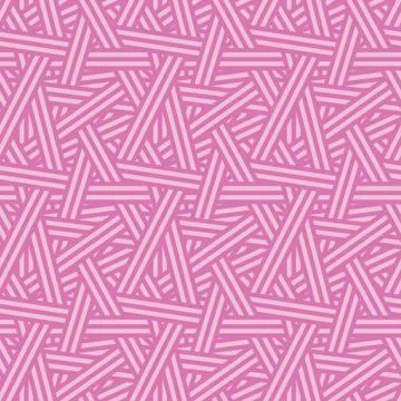 Seamless Interweaving Lines Nature Vector Pattern Stock Illustration