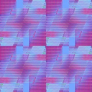 Seamless intricate pattern blue violet purple diagonally Stock Illustration