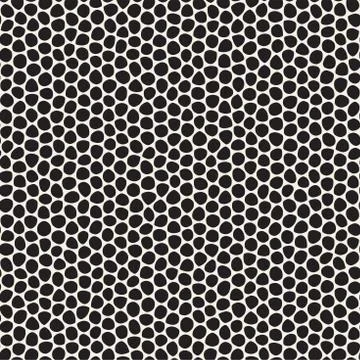 Seamless irregular lines vector mosaic pattern. Abstract chaotic tessellation Stock Illustration