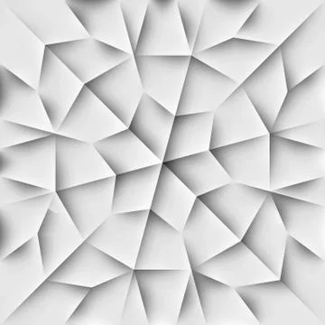 Seamless islam pattern with geometric tiled cells made from shadows and light 스톡 일러스트