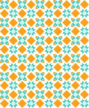 Seamless Islamic Geometry. Stock Illustration