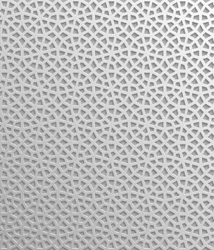 Seamless islamic pattern 3d . Traditional Arabic design element. イラスト素材