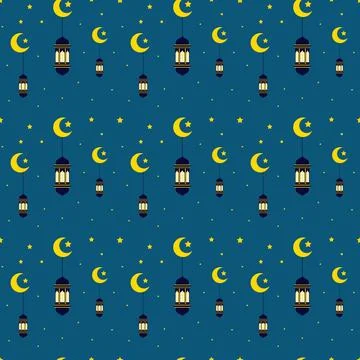 Seamless Islamic pattern  Stock Illustration
