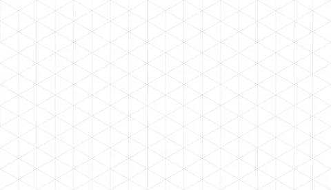 Seamless Isometric Grid Pattern Vector Background with Three Dimensional Stock Illustration