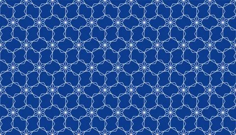 Seamless japanese geometric pattern. Vector background EPS 10 Stock Illustration