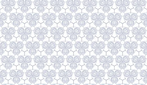 Seamless japanese geometric pattern. Vector background EPS 10 Stock Illustration