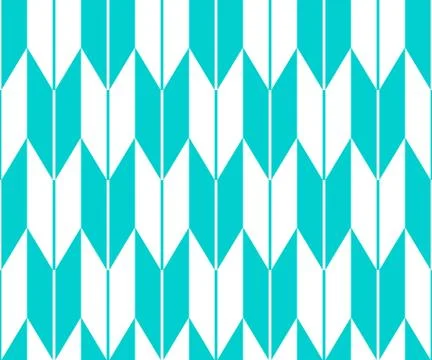 Seamless Japanese pattern representing arrows Stock Illustration