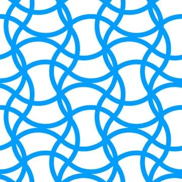 Seamless Japanese pattern showing the connection of weights Illustrazione stock