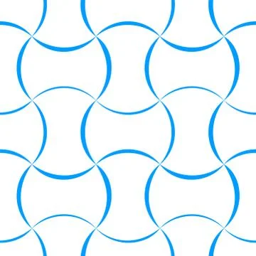 Seamless Japanese pattern showing the connection of weights Stock Illustration